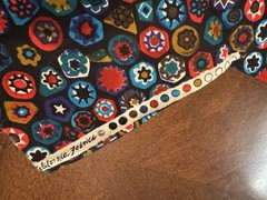 Hoffman California Cotton Fabric Lot 3 fat quarters FQ 18″ x 21″ MOD circles