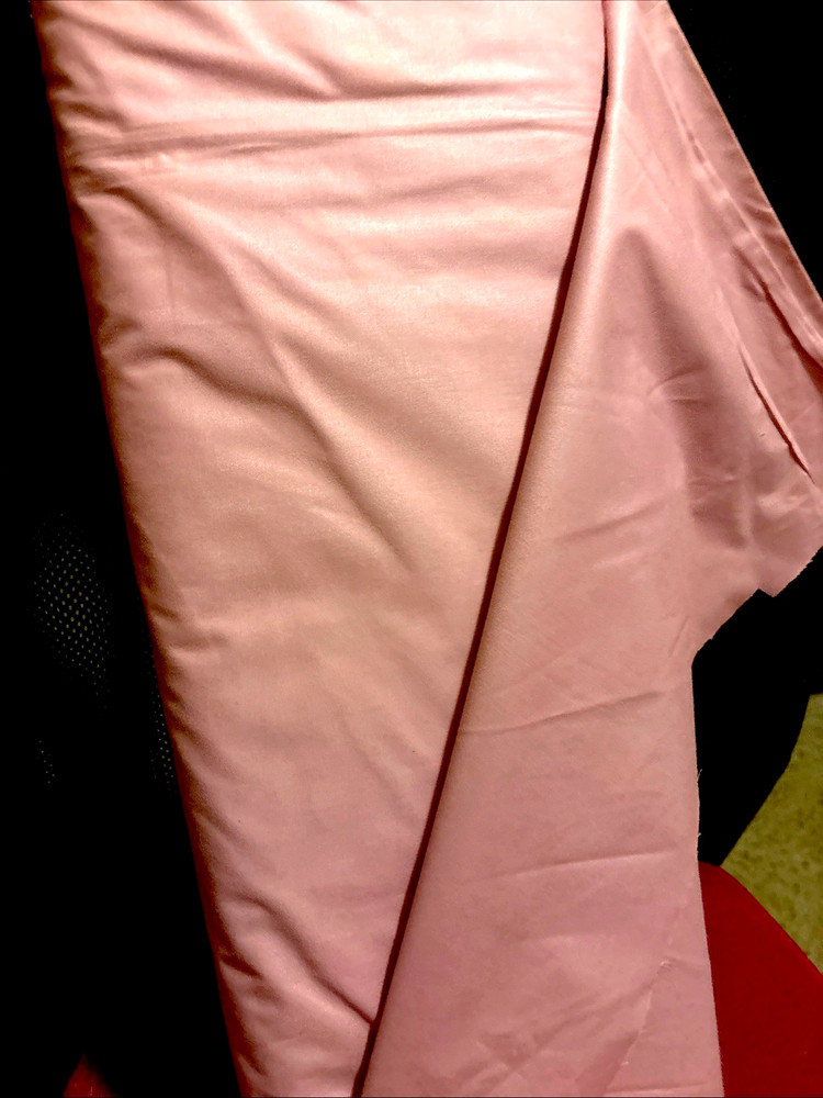 Dusty Rose 4 yds “Polished Apple Solid” Vintage Fabrics Polyester/Cotton Uncut