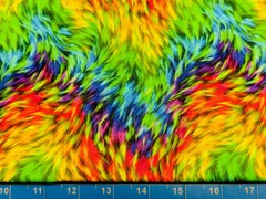 Tina Scrap Tie Dye Rainbow Colorful FABRIC 9″x21″ COTTON Pride LBGT Fur Animal