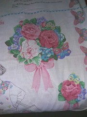 Lot Of 3 Cranston Print Works V.I.P Panels Butterflies ‘n Blooms Appliques