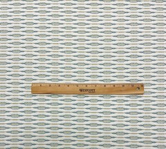 BALLARD DESIGNS FAYGO TROPICS BLUE GEO CRYPTON® PERFORMANCE FABRIC BY YARD 54″W