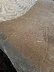 VTG Beacon Hill Silk Velvet & Velvet Stripe Combo REM. 97″x44″ $230-$248 retail