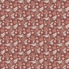 Riley Blake * Ditsy Floral Marsala * C16747R-MARSALA