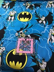 1 Yard Batman Color Faces Cotton Fabric 36”x42”