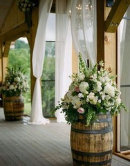 58 Inch Solid Color Chiffon Fabric Rustic Sheer Wedding Backdrop Ivory 10 Yd