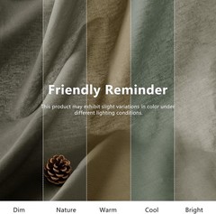Linen Linen Cotton Fabric 1 Yard 61″ Wide, Linen Cotton Blend | Breathable 60…
