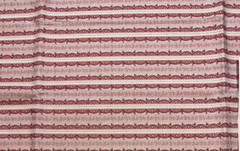 Symphony Rose Anna Fishkin Red Rooster Pink/White 54″ L x 44″ W