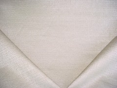 2-3/8Y Pollack 4180 Glimpse Shell Metallic Silver Faux Silk Upholstery Fabric