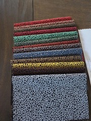 BOUSSAC FRANCE Fabric Lot/100% cotton/Remnant 8×6 Sewing/Craft/Hobby/13pc/lot B1