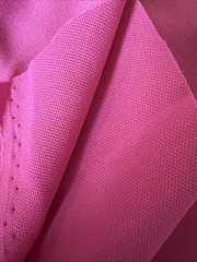 Vintage Hot Pink Fabric 60″ Wide 2.1 Yards Solid Sewing Material #61