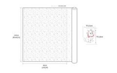 Disney Aristocats Marie in Paris Fabric made in Korea by the Half Yard