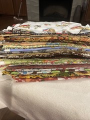 Lot Of 38 Flora Fabrics Yardage FQ Pieces New Add To Your Stash