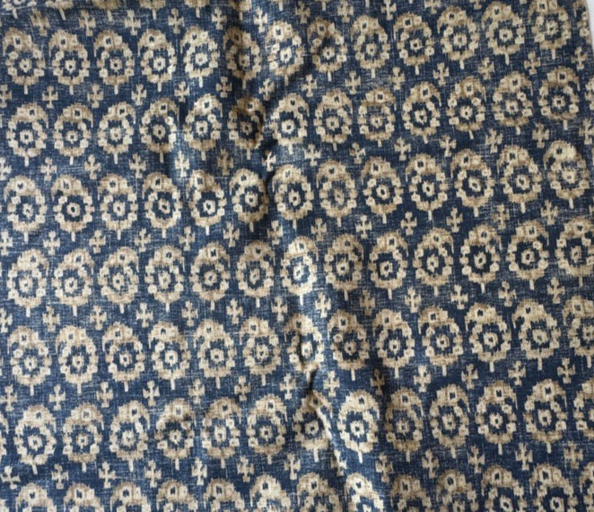 Ralph Lauren Antora Slate Fabric Remnant 24″x24″