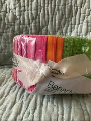 Benartex 40 Strips Of 2.5” Cotton Fabric Factory Sealed