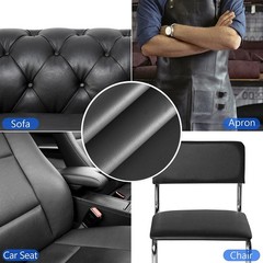 Upholstery Vinyl by Yard 54″ Wide Faux Leather for Continuous Project Cuts