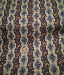 Floral Stripes Cotton Fabric 45″ X 36″
