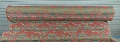 Antique/Vintage Style Striped Floral Woven Heavy Upholstery Fabric 54″W