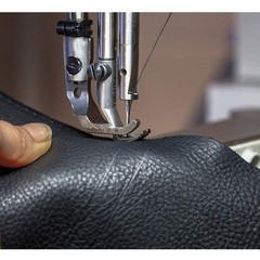 Black Faux Leather Fabric 2 Yards 54″x72″ 0.95mm for Upholstery & Crafts
