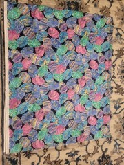 Gorgeous Marbled Easter Eggs~~ VIP Cranston Fabric~ 108″ X 44″ Blues