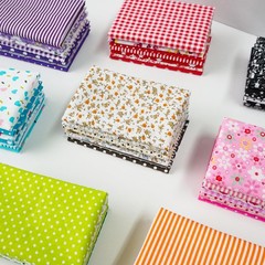 Misscrafts 56pcs Quilting Fabric 100 Cotton Craft Fabric Bundle 10×10 Inches …