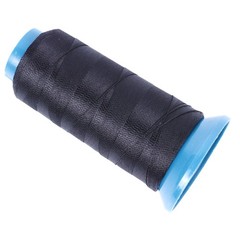 Hair Weaving Thread with C/J/I/T Needles 1500 13 Count (Pack of 1), Black