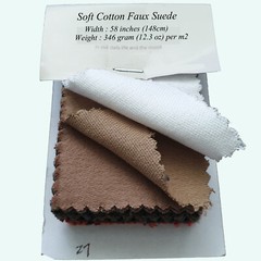 Soft Brushed Sueded Cotton Velveteen Fabric Jacket Baby Blankets Upholstery 58″w
