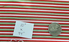 Vintage Lot Christmas Fabric Plaids Stripes Checks. 4+ yards