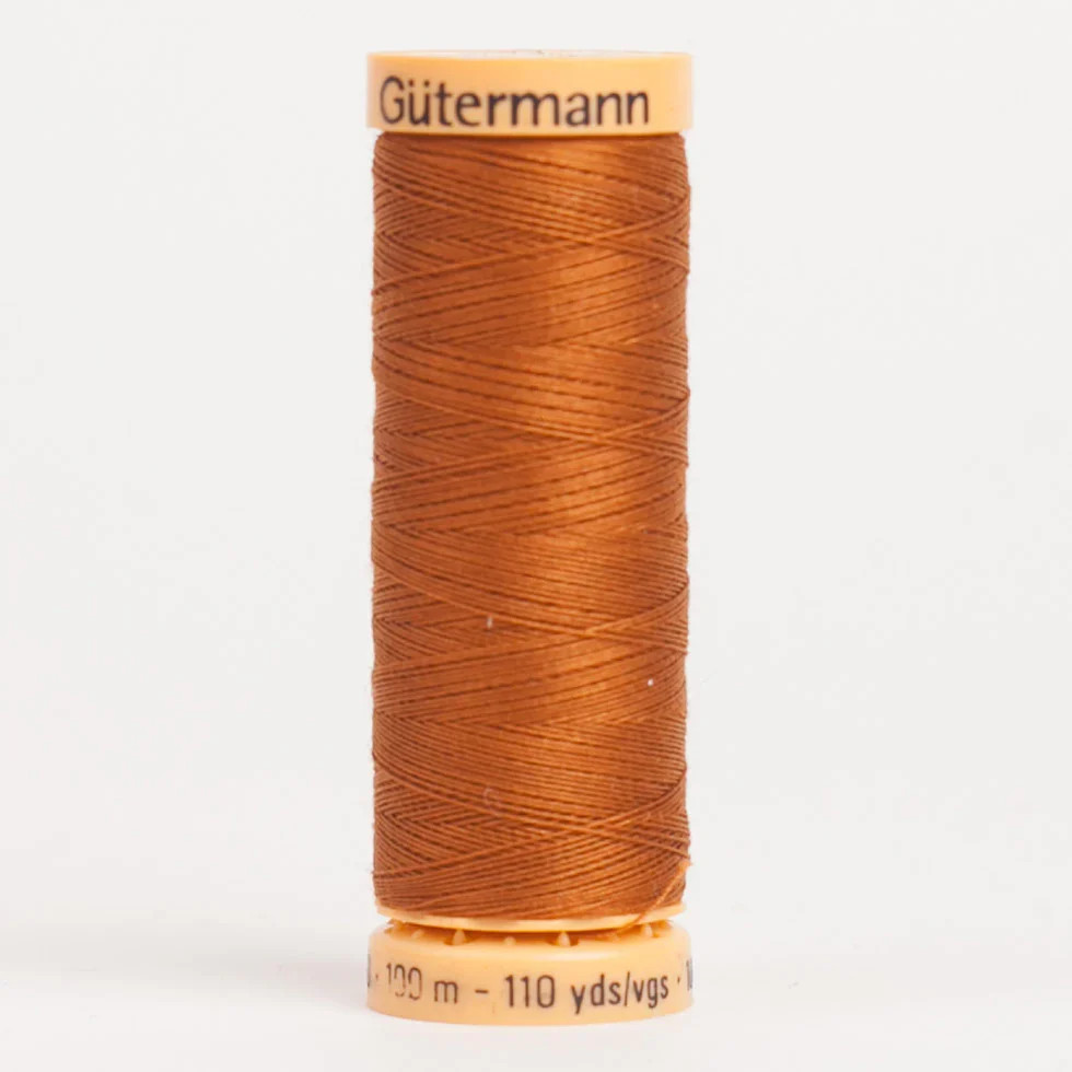 Gutermann Cotton Thread 100m – 2030 Bittersweet Brown