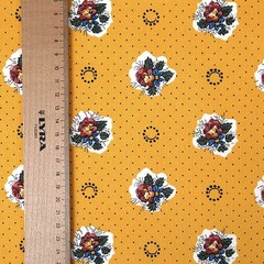 SOULEIADO Le Printemps Cotton Fabric French Provence Floral Elegant Half Meter