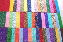 400~2.5″ Fabric Squares Quilting Charm Pack Pre Cut 100% Cotton Patchwork Blocks