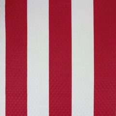 5 Yards Mill Creek Red and White Indoor/Outdoor Print Drapery Upholstery