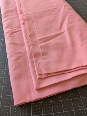 Flamingo Pink Poly Woven Remnant – Medium Weight – 7.1yds, 44in Width
