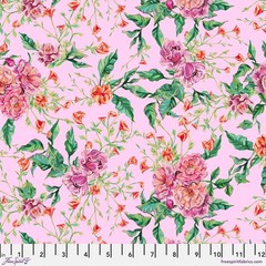 1/2 Yard Fabric – In Full Bloom | Rose Garden – Blush by FreeSpirit