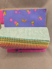 Quilting Fabric. 5×5 42 Pieces. Sun Print 2019