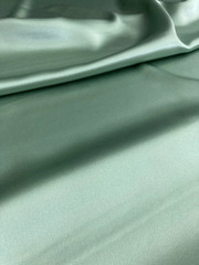 Silk Charmeuse – SAGE GREEN 4.7 yards in 2 pieces – 43.5″ Wide, Liquid Drape