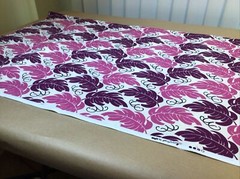 UTOPIA by FREE SPIRIT Quilting Fabric Lavender – Floral Leaves 44” X 72”