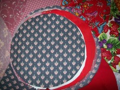 Fabric Circles Misc Patterns Two Sizes