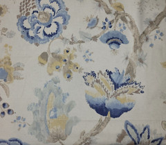 Winslow in Freshair BTY Richloom 80% Cotton / 20% Linen 54″ Floral Blue