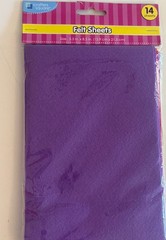 NEW Crafters Square Craft Felt Sheets 5.5”x8.5” Multicolor 14 Sheets Pack Sealed