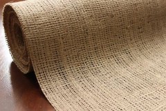 Burlapper Burlap, 12 Inch x 10 Yards, Natural 12 oz Jute Fabric Roll