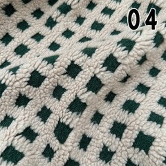 50*145cm Lamb Wool Jacquard Fabric for Winter Coats Pajamas Sofa DIY Sewing NEW