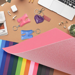 32 Pieces 8 X 12 Inch Faux Leather Sheets 32 Colors | 0.7 Mm Thick Leather Fabri