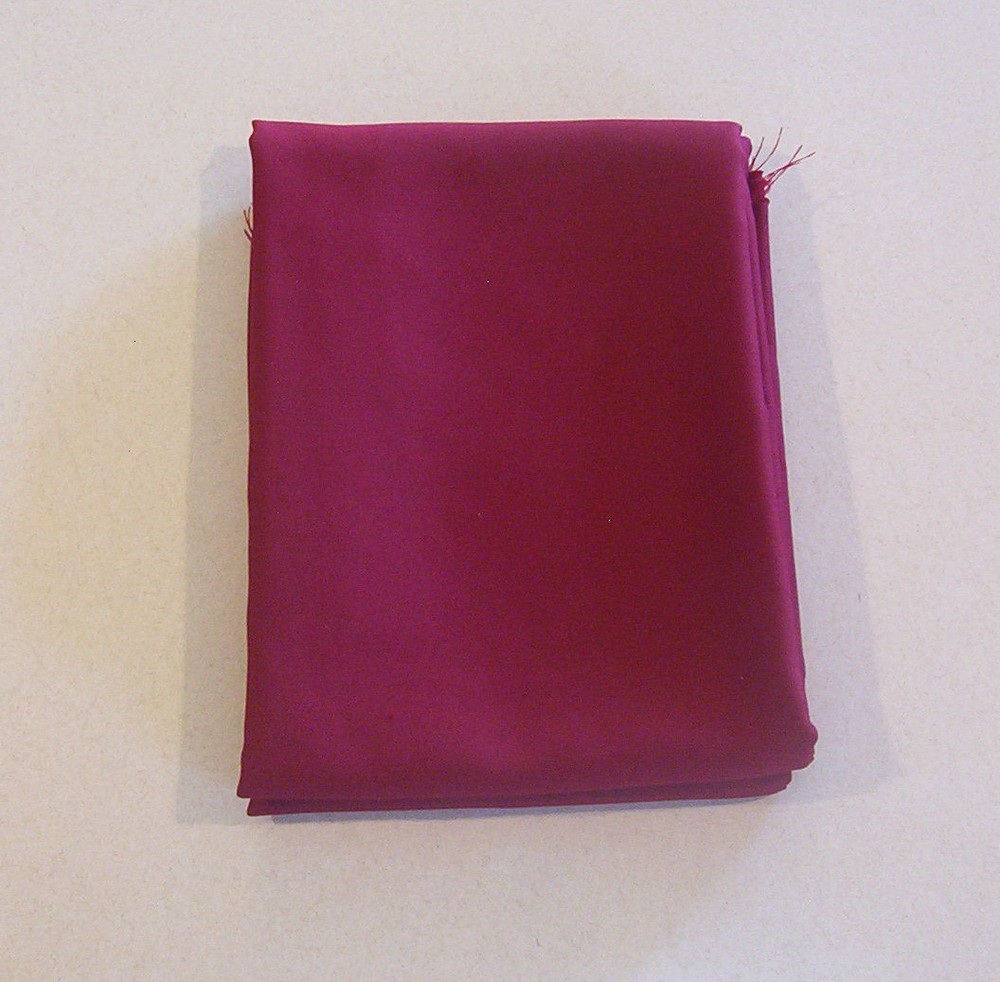 Burgundy Polyester Blend Fabric Sewing 65″x66″ (1 3/4 yds)