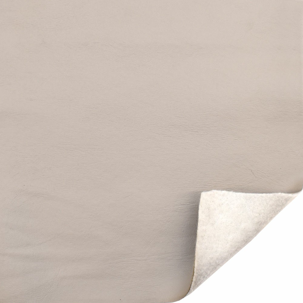 Boat Fuzzy Back Vinyl | Faux Leather Warm Gray 54 Inch (YD)