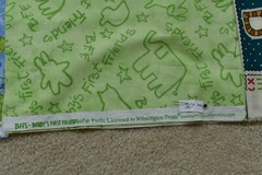 2 Yds 18″ Long, Baby Prints Theme Novelty Print Quilt Cotton Bundle, T61
