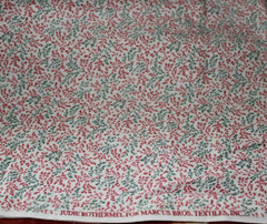 1 Yard- Red/Green by Judie Rothermel for Marcus Bros Textiles 100% cotton