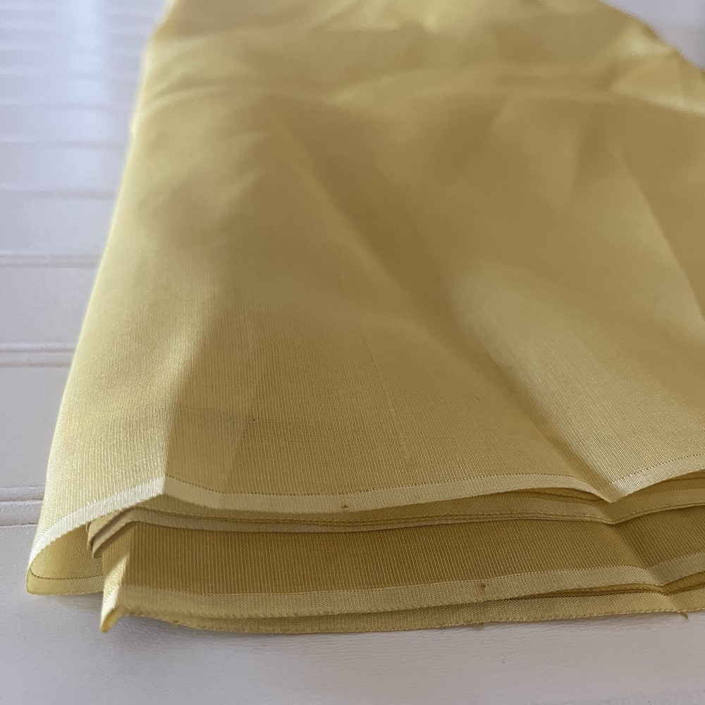 SILK YELLOW & MUSTARD FABRIC 10 Yards x 22 Inches Wide or 360 Inches x 22 Wide