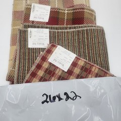 Wesley Hall lot of 6 vintage discontinued Fabric Samples 26″ x 22″