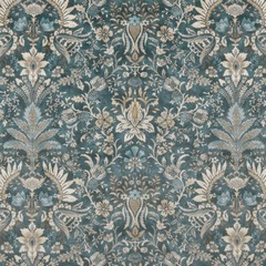 1.1 Metres iLiv Pavilion Adriatic Velvet Curtain Upholstery Cushion Blind Fabric