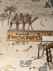 MODA 2026 Christmas Silent Night per yard 100% cotton fabric 36 x 44 Nativity 11